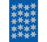 HERMA 3906 Autocollants de Noël en forme d'étoiles argentées à 6 pointes (diamètre 21 mm, 60 autocollants, papier) pour décoration de Noël, cadeaux, travaux manuels, calendrier de l'Avent