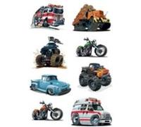 Herma Autocollants pour voiture 3085 – motifs camion de pompier et ambulance, Lot de 24