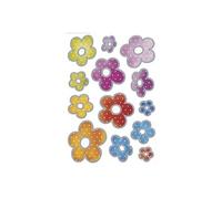 Herma sticker decor fleurs impression argentée 3332