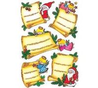 Herma sticker decor lettres de noël 2 x 5 stickers 3959 G