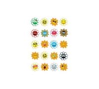 Herma sticker magic crazy suns, puffy 3668 G