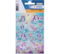 HERMA Sticker MAGIC HAPPY UNICORN TRANSPUFFY