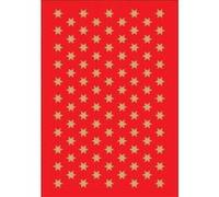 Herma Autocollant de Noël Décor «Sterne» 6 mm Doré