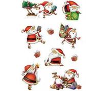 Herma stickers de noel decor noel classique 3 x 21 sticks 3219 G
