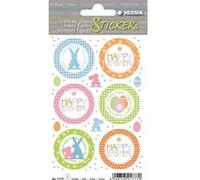 HERMA Stickers de Pâques MAGIC TREND 'Voeux de Pâques' G