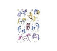 Herma stickers decor licornes 2 feuilles 85 x 120 mm de 9 stickers 3427