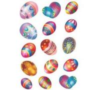 Herma Autocollants décor œufs de Pâques 3672 G – scintillants – 2 feuilles de 15