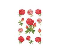 Herma stickers decor roses 3 feuilles 85 x 120 mm de 11 3581