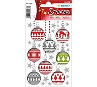 HERMA Stickers décoratifs Boules de Noël