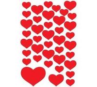 Herma stickers décoratifs decor petits coeurs 3 x 39 stickers 3841 G
