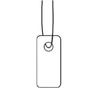 Herma strung marking tags 7x15mm with white string 1000 pcs. (6931) G