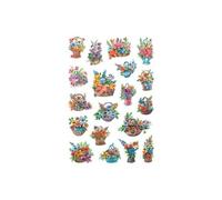 Herma ?tiquettes de d?coration decor fleurs dans la 3584