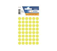HERMA Vario - Jaune lumineux - diamètre 12 mm 240 étiquette(s) étiquettes multi-emploi
