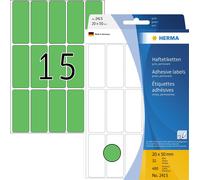 HERMA Vielzwecketiketten grün 20x50 mm Papier matt 480 St.
