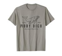 Herman Melville Cute Whale | Boat Tour | Moby Dick T-Shirt