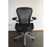 Herman Miller Aeron Remastered Onyx Polished C - 001