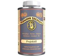 Hermann Sachse Huile de projet - 500 ml sans encouragement de style Scandic pour surfaces en bois clair à l'intérieur - Effet bois brut - Huile de soin du bois - Fabriqué en Allemagne