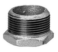 Hermann Schmidt pièce de réduction en fonte malléable 13241009 DN 20 x 10, 3/4" x 3/8", AG/IG, galvanisé