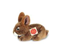 Hermann Teddy Stofftier Hase Sitzend Braun 19 Cm