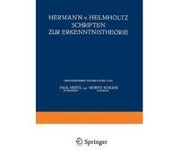 Hermann V. Helmholtz Schriften Zur Erkenntnistheorie