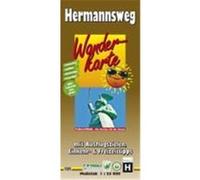 Hermannsweg Leporello-Wanderkarte 1 : 25 000