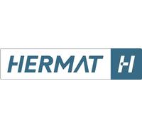 HERMAT Serrure de porte en verre 6033 PZ L - Roma acier inoxydable mat ( 3000253945 )