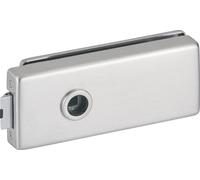 HERMAT Serrure de porte en verre 6081 OL - Genova acier inoxydable mat ( 3000253942 )