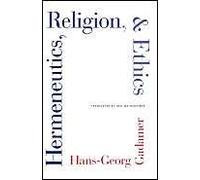 Hermeneutics, Religion And Ethics