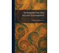 Hermeneutik Des Neuen Testaments