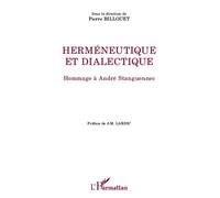 Herméneutique et dialectique Hommage à André Stanguennec - Pierre Billouet - L'harmattan - broché - Scolaire / Universitaire