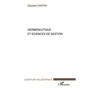 Herméneutique et sciences de gestion