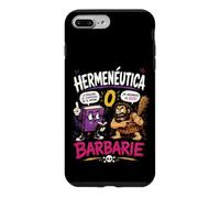 Herméneutique ou Barbarie Humour Philosophique Coque pour iPhone 7 Plus/8 Plus