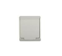 Hermes 5901130483884 Airflow Box Single Z/U 16A IP44 GNT 0321-02 Electroplast Montage en saillie Blanc