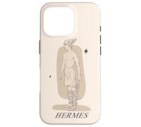 Hermes Mythologie Grecque Pastel Dieu Grec Coque pour iPhone 16 Pro