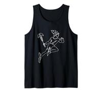 Hermes Oneline Art Mythologie Grecque Dieu Grec Ancien Débardeur