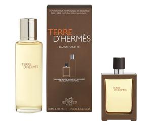 Hermes Parfums-pour-hommes Terre-dHermesCoffret cadeau Eau de Toilette Vaporisateur 30 ml + Eau de Toilette Vaporisateur Recharge 125 ml 1 Stk.