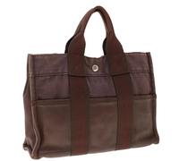 Hermès Vintage, Femme, Pre-owned, Brun, Taille: ONE Size Pre-owned Toile sacs-main