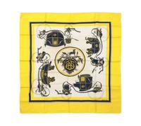 Hermès Vintage, Femme, Pre-owned, Jaune, Taille: ONE Size Pre-owned Carre 90 Silk Scarf