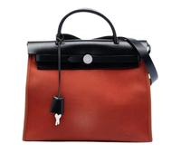 Hermès Vintage, Femme, Pre-owned, Orange, Taille: ONE Size Herbag Zip 31 de seconde main