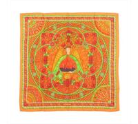 Hermès Vintage, Femme, Pre-owned, Orange, Taille: ONE Size Pre-owned Carré 90 'Lumières de Paris'