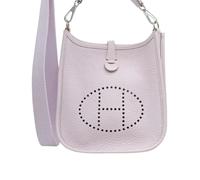 Hermès Vintage, Femme, Pre-owned, Violet, Taille: ONE Size Pre-owned Taurillon Clemence Evelyne TPM