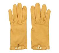 Hermès Vintage - Gants Kelly Pre-owned- taille 7.5 - Femme - Pre-owned - Jaune - Taille: ONE Size