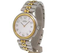 Hermès Vintage - Montre Profil en acier inoxydable doccasion - Femme - Pre-owned - Blanc - Taille: ONE Size