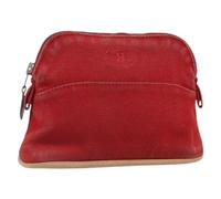 Hermès Vintage - Pochette en toile Pre-owned - Femme - Pre-owned - Rouge - Taille: ONE Size