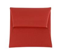Hermès Vintage - Portefeuille en tissu Vintage Pre-owned - Femme - Pre-owned - Rouge - Taille: ONE Size