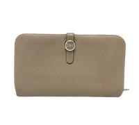 Hermès Vintage - Portefeuille long Dogon Pre-owned (bi-pli) - Femme - Pre-owned - Beige - Taille: ONE Size