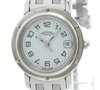 Hermès Vintage - Pre-owned Acier inoxydable sacs-hermes - Femme - Pre-owned - Blanc - Taille: ONE Size