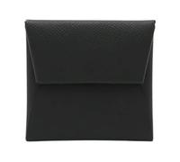 Hermès Vintage - Pre-owned Bastia Coin Case Leather Black - Femme - Pre-owned - Noir - Taille: ONE Size