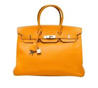 Hermès Vintage - Pre-owned Birkin 35 - Femme - Pre-owned - Jaune - Taille: ONE Size