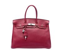 Hermès Vintage - Pre-owned Birkin 35 - Femme - Pre-owned - Rouge - Taille: ONE Size